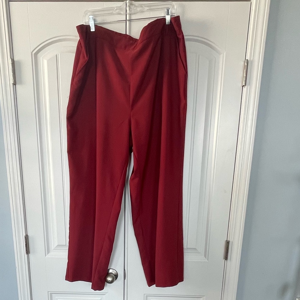 Rust Color Dreas Pants Wide Leg *3X/16-18